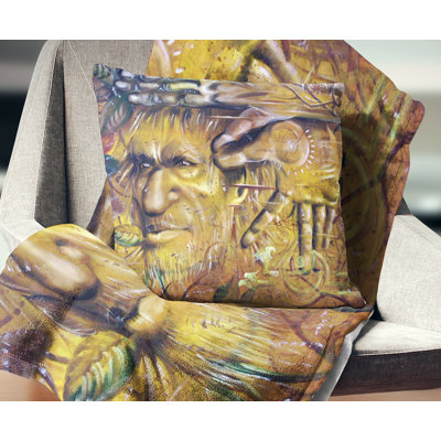 Coussin Sylvan - Portrait