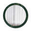 Huldar Glass Flat Wall Mirror