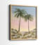 Impression encadrée Sunrise Palms I-Premium - prête à être accrochée - aucun clou requis - aucun clou requis-1605824421-1605824420
