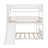 Triple Bed With Built-In Ladder,Slide And Guardrails-406409364