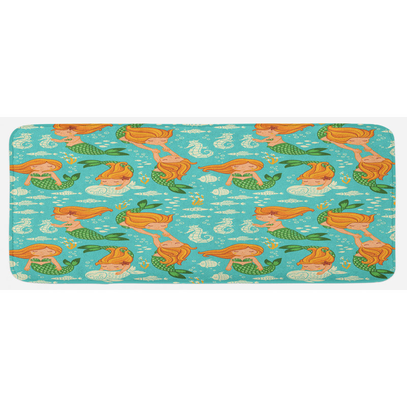 Tapis de cuisine subaquatique