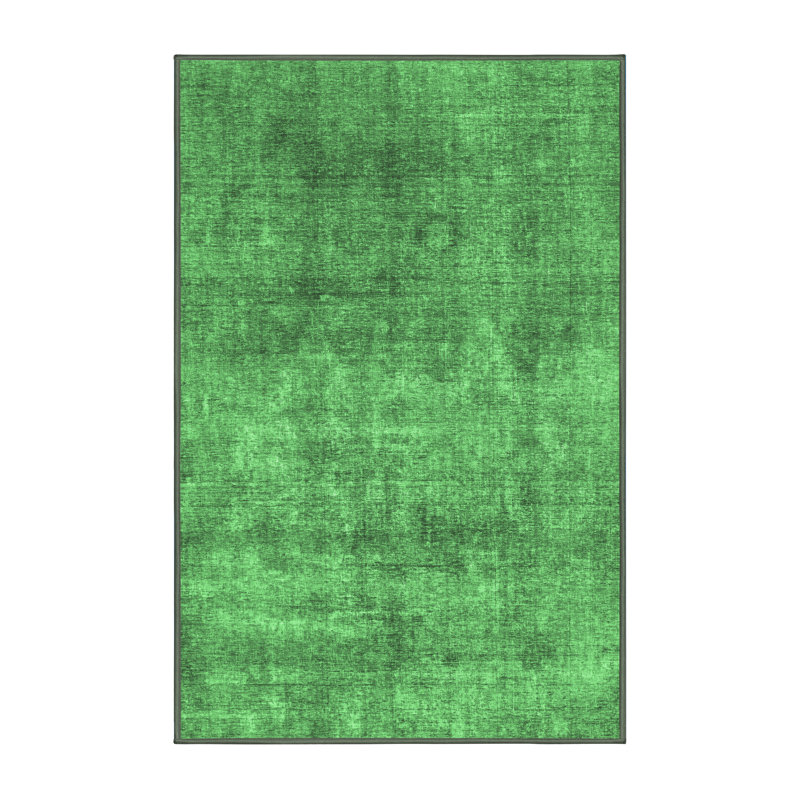 Washable Abstract Indoor Rug, Rectangle 2' x 4'