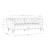  84'' Genuine Leather Chesterfield Sofa-378552840