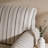 American Farmhouse 83.86" Polyester Blend Striped sofa-1923739156