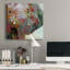 «Paint Splash Elephant», reproduction sur toile tendue-36036257
