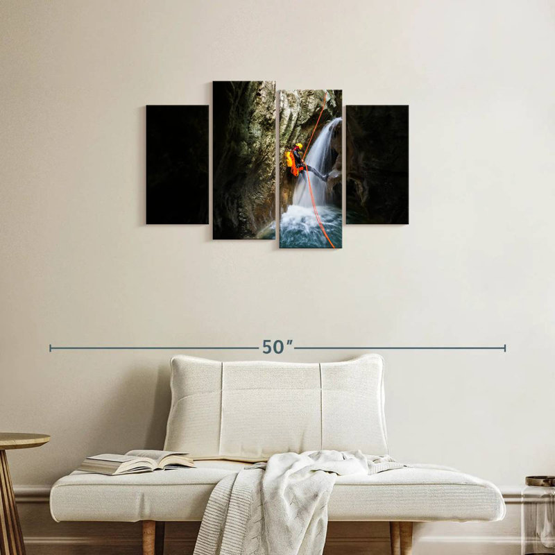 Rappel de cascade Sireci, H 22 po x l 36 po