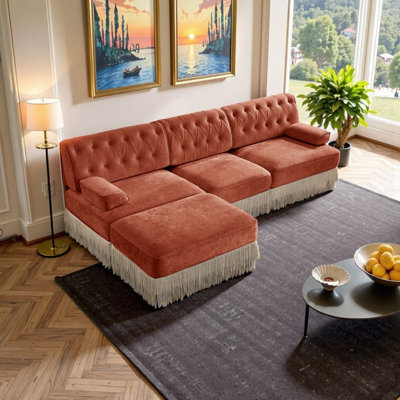 Canapé modulaire Chesterfield