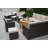 Almanza Wicker 12 - Person Patio Conversation Set with Cushions