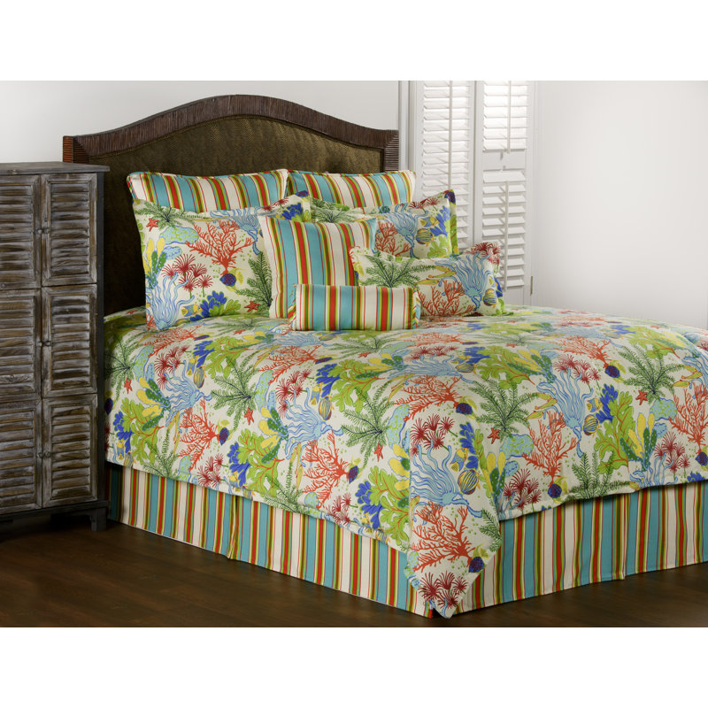 Island Breeze Tailored Bed Skirt, King