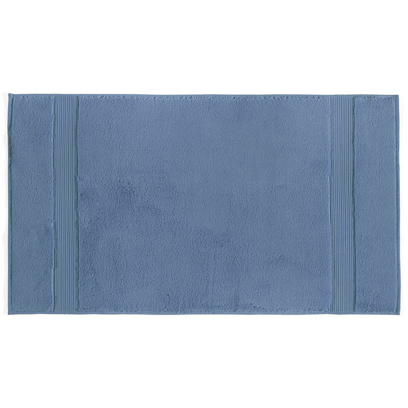 Essuie-mains doux et absorbant, 100% coton, 19,7 po x 35,4 po | 450 g / m² pour une durabilité ultime | Lavable à la machine, bleu | Parfait pour la maison, le spa, la salle de sport et la cuisine, cycle délicat, séchage par culbutage à basse température