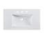 Armoire de rangement pour salle de bain avec lavabo en résine et 2 tiroirs-270514474