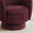 31" Wide Upholstered Swivel Barrel Accent ArmChair - 360° Rotation (1-Pack)-1583682740-1583922408