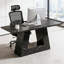 Grande table de bureau spacieuse, bureau pratique pour ordinateur