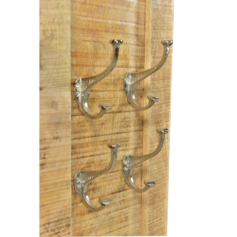 Ottomar Wall 4 - Hook Wall Mounted Coat Rack
