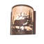 1 - Light Flush Mounted Sconce