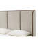 Greer Polyester Blend with Solid Wood with Poplar Veneer Smokey White Queen Bed-809448899-809448902