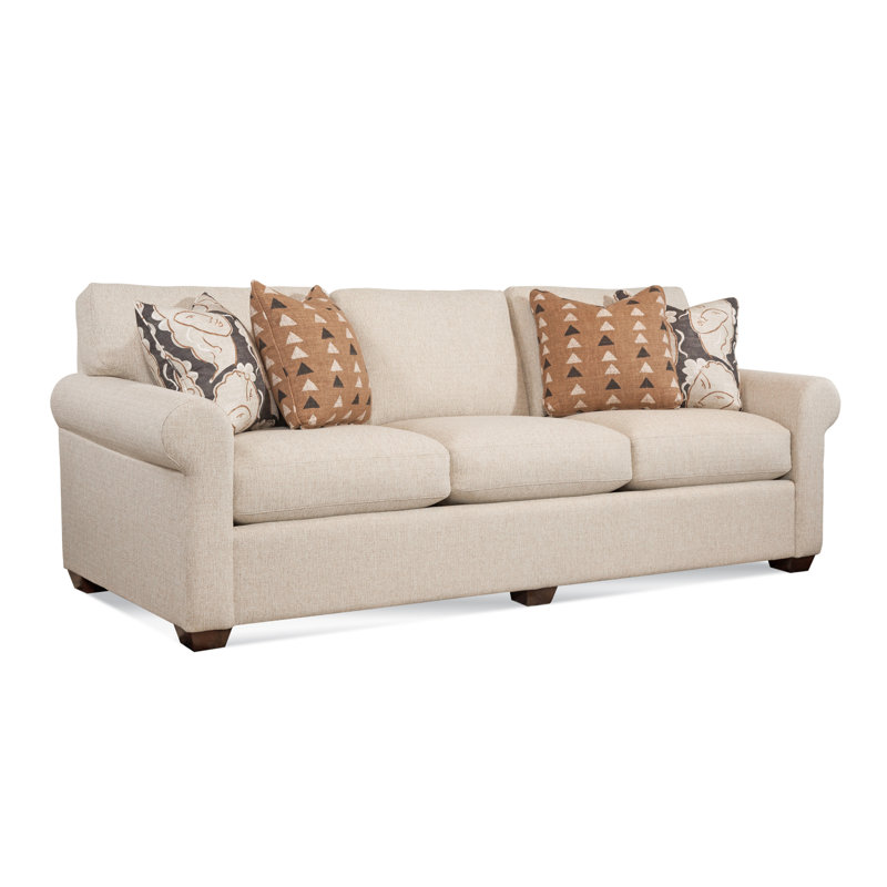 Bedford Sofa, Java , Brown Geometric, 0456-33