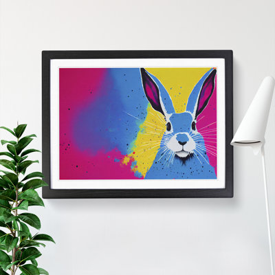 Hare Splash Vol.1 Abstract - Single Picture Frame Print