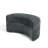 Niama Curved Chenille Storage Ottoman -607395559