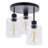 Braefell Glass Semi Flush Mount