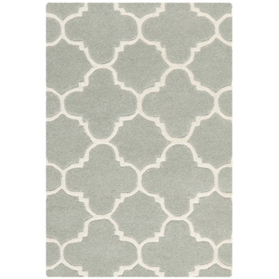 Carolene Hand Tufted Wool Geometric Rug