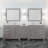 Slagelse 93'' Double Bathroom Vanity with Cultured Marble Top-1846169661-1846070260