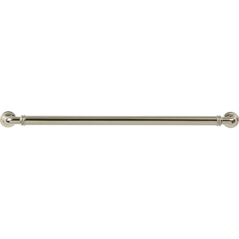 Cranford Bar Pull, Brushed Satin Nickel, 12" Center to Center