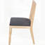 Ensemble de 2 chaises de salle à manger en rotin de style campagnard avec dossier bas et cadre en bois massif-129592826-129592828