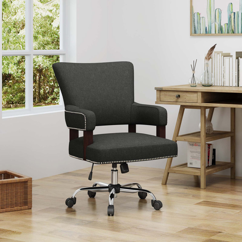 CHAISE DE BUREAU MODERNE, Gris foncé