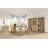 Fitzgerald 5-Shelf Solid and Manufactured Wood Bookcase