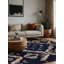 Tapis gris lavable à la machine-268367937