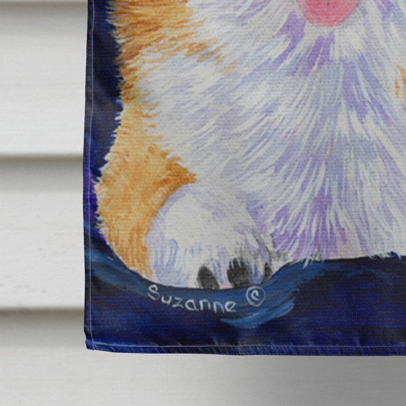 Corgi Double Sided 40'' H x 28'' W Polyester Animal House Flag