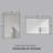 Farhib Metal Flat Wall Mirror-1616317265