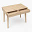 Venne 2 Push-Open Drawer Effect Wood Office Desk Vanity Table - Mid-Century Design-395567943