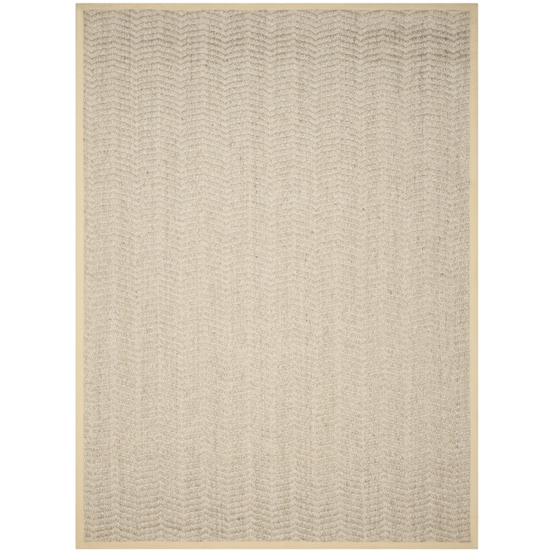 Ralph Lauren Chevron Sisal Solid Color Rug, Rectangle 8' x 11'