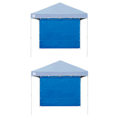 Z-Shade Blue Fabric Side Wall for Canopy