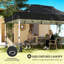 Outsunny 3 x 4.5 m Heavy Duty Pop Up Gazebo with Mesh Nettings, Black