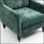 Fauteuil en chenille Accent