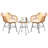 Jetmore 2 - Person Outdoor Bistro Set with Cushions