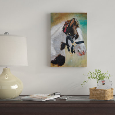 « gypsy foal » par jennifer redstreake, reproduction d’impression sur toile tendue