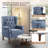 Angiolino Upholstered Button Tufted Small Accent Chair Armchair-1381443099