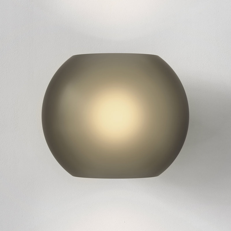 Luna, Dark Smoke Frosted, Matte Black