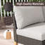 Canapé modulaire d'extérieur réversible avec coussins 92,71 po Tuule-784879199