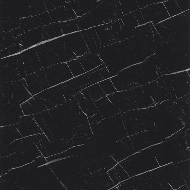 Ensemble de marches et de marches en vinyle Lucida Surfaces Luxury | Coller aspect pierre | Nero | TerraCore, Nero