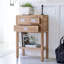 60cm Solid Wood Console Table
