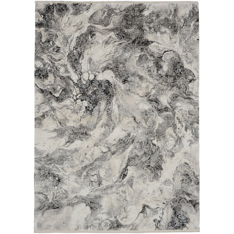 Abstract Indoor Rug, Rectangle 5'3" x 7'3"