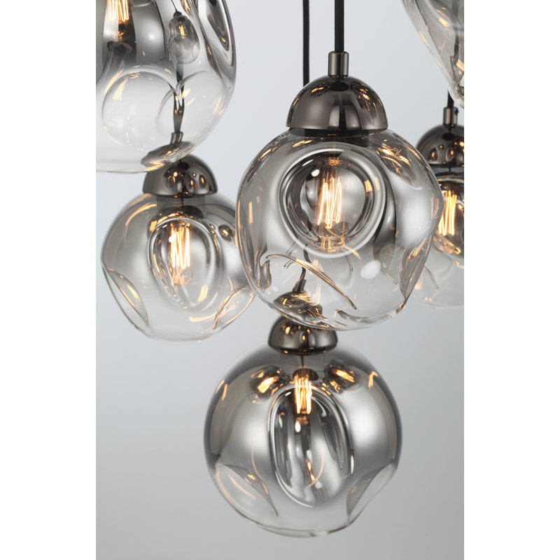 Luminaire suspendu 9 lumières Minka Metropolitan Neveh