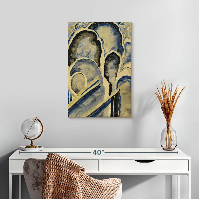 Avery Blue No. 1, 24" H x 16" W