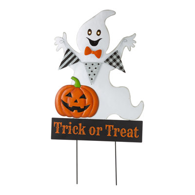 Yard Stake Metal Halloween Decoration