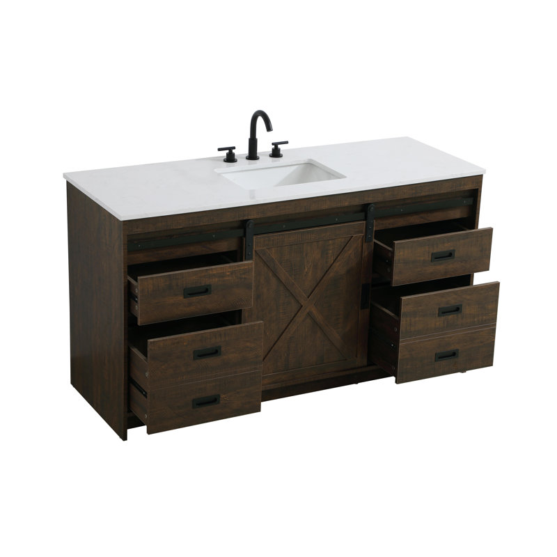 Meuble-lavabo simple 60 po Boden, Expresso